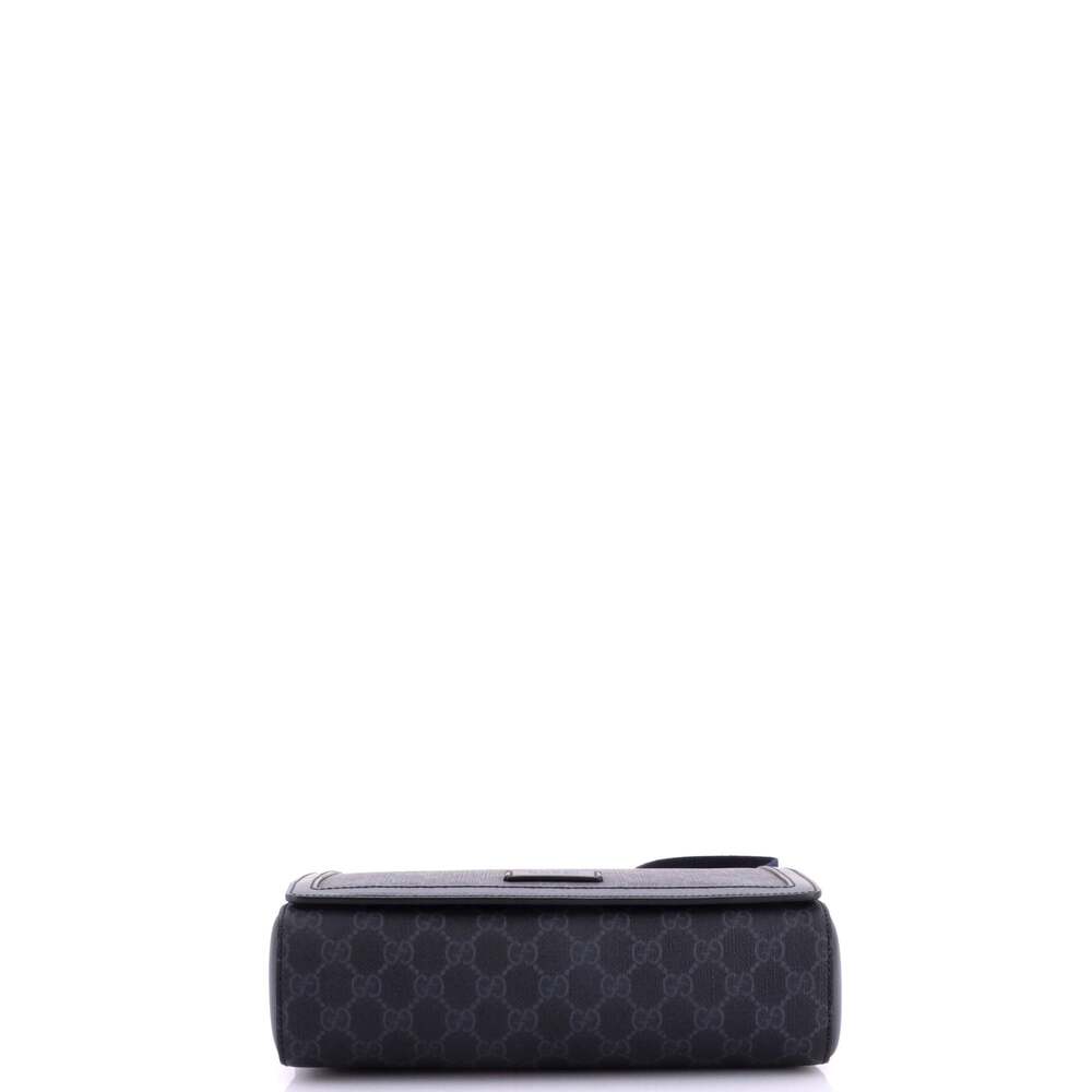 Gucci Web Strap Flap Messenger Bag Gg #258258G16B - Picture 4 of 8